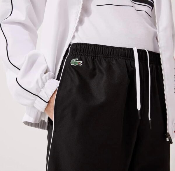 Lacoste Men's SPORT Crocodile Print Tracksuit, White/Black/Red/Black, 2XL - Image 8